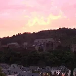 à Bouillon, Vintage Vue Sur Le Château Appartamento Bouillon