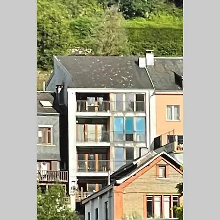 à Bouillon, Vintage Vue Sur Le Château