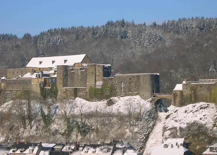 A Bouillon, Vintage Vue Sur Le Chateau * Bouillon