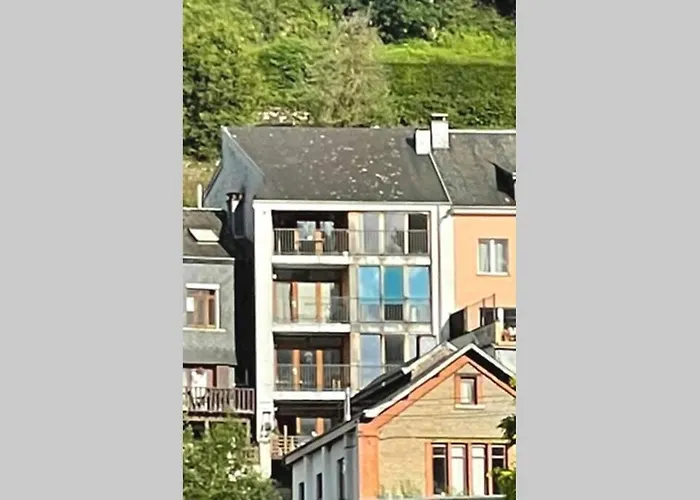 A Bouillon, Vintage Vue Sur Le Chateau